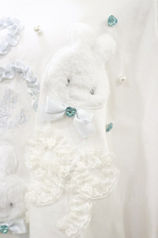 画像3: Ank Rouge / フリフリリボンうさぎBigTe M オフ H-26-01-08-043-CA-TS-NS-ZH (3)