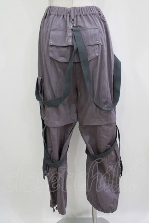 画像3: Ozz conte / 2Wayカーゴパンツ  グレー H-26-01-09-1023-OO-PA-KB-ZH (3)