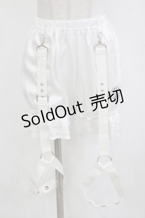 画像: KRY CLOTHING / 「KABO」パンツ  ホワイト H-26-01-09-1024-EL-PA-KB-ZH