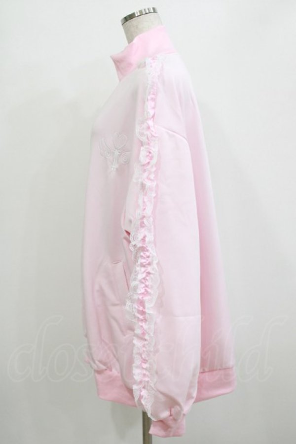 画像2: ACDC RAG / 魔法ジャージジャケット  ピンク H-26-01-09-1026-PU-JA-KB-ZH (2)