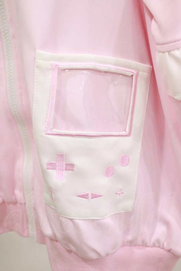 画像4: ACDC RAG / GAME OVERフリルジャケット  パステルピンク H-26-01-09-1027-PU-JA-KB-ZH (4)