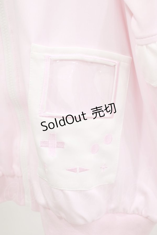 画像4: ACDC RAG / GAME OVERフリルジャケット  パステルピンク H-26-01-09-1027-PU-JA-KB-ZH (4)