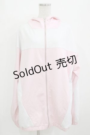 画像: Whinny / ゆるっとカリスマニートパーカー  ピンク H-26-01-09-1028-PU-TO-KB-ZH