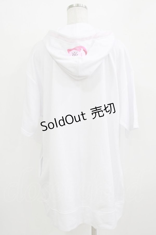 画像3: TRAVAS TOKYO / リボン付きプルパーカー  白 H-26-01-09-1031-PU-TO-KB-ZH (3)