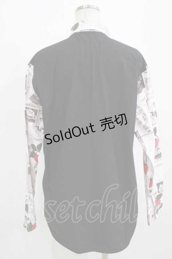 画像3: MILKBOY / STRAWBERRY NEWS SHIRTS  ピンク H-26-01-09-1036-MB-BL-KB-ZH (3)