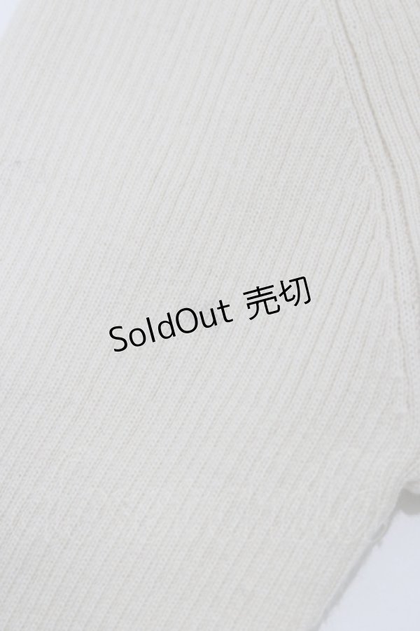 画像5: Emily Temple cute / はしごリボンリブニット  ベージュ H-26-01-09-1041-ET-TO-KB-ZH (5)