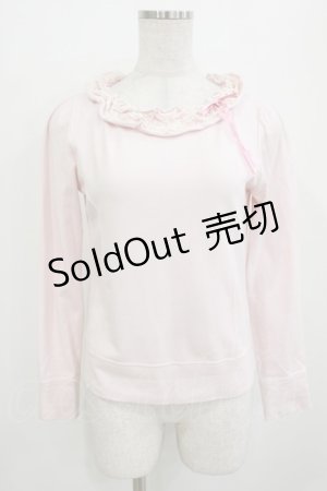 画像: Emily Temple cute / レースフリルトップス  ピンク H-26-01-09-1043-ET-TO-KB-ZH