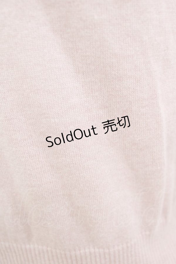 画像4: Emily Temple cute / パフスリーブタートルニット  ピンク H-26-01-09-1045-ET-TO-KB-ZH (4)