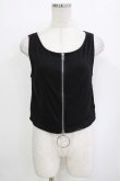 画像1: KRY CLOTHING / リングZIPインナー  黒 H-26-01-09-1050-EL-TO-KB-ZH (1)