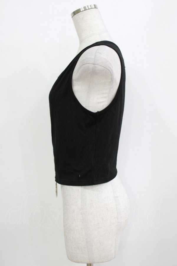 画像2: KRY CLOTHING / リングZIPインナー  黒 H-26-01-09-1050-EL-TO-KB-ZH (2)