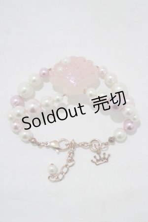 画像: MILK / パールShellブレス  ピンクシェル H-26-01-09-1059-ML-AC-KB-ZH