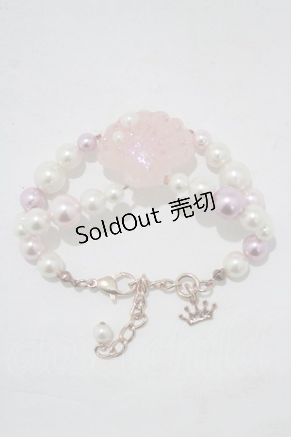 画像1: MILK / パールShellブレス  ピンクシェル H-26-01-09-1059-ML-AC-KB-ZH (1)