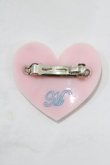 画像2: MILK / ハートバレッタ  ピンク H-26-01-09-1060-ML-AC-KB-ZH (2)