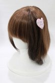 画像3: MILK / ハートバレッタ  ピンク H-26-01-09-1060-ML-AC-KB-ZH (3)