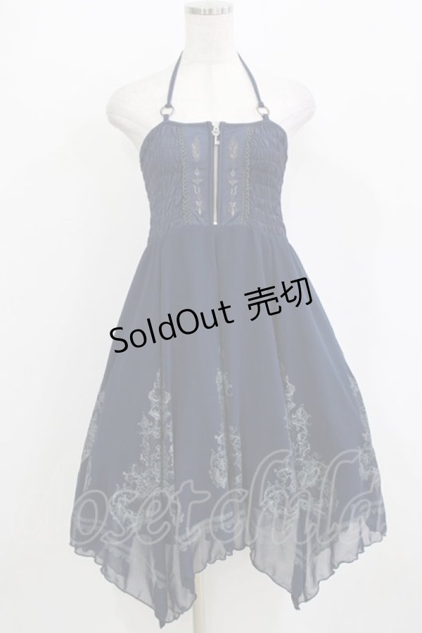 画像1: Rozen Kavalier / 2Wayシャーリングワンピース/スカート  ネイビー H-26-01-09-1007-OO-OP-KB-ZH (1)