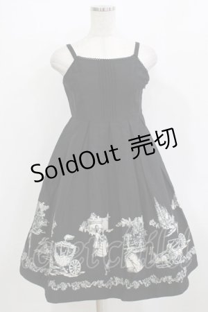 画像: Emily Temple cute / シンデレラジャンパースカート  クロ H-26-01-09-1008-ET-OP-KB-ZH