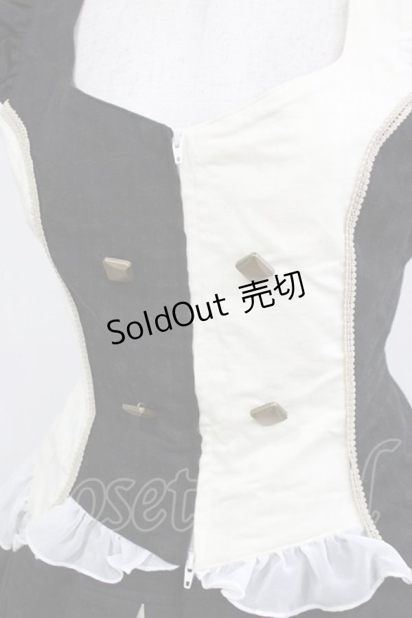 画像5: PUTUMAYO / 【Tales of Berseria】マギルゥ・バイカラーツーピース  ブラック×アイボリー H-26-01-09-1012-PT-OP-KB-ZH (5)