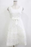 画像1: Emily Temple cute / ドビードットサンドレス  シロ H-26-01-09-1013-ET-OP-KB-ZH (1)