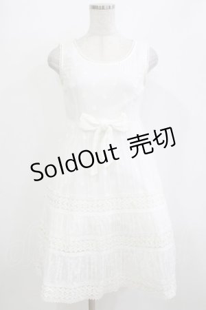 画像: Emily Temple cute / ドビードットサンドレス  シロ H-26-01-09-1013-ET-OP-KB-ZH