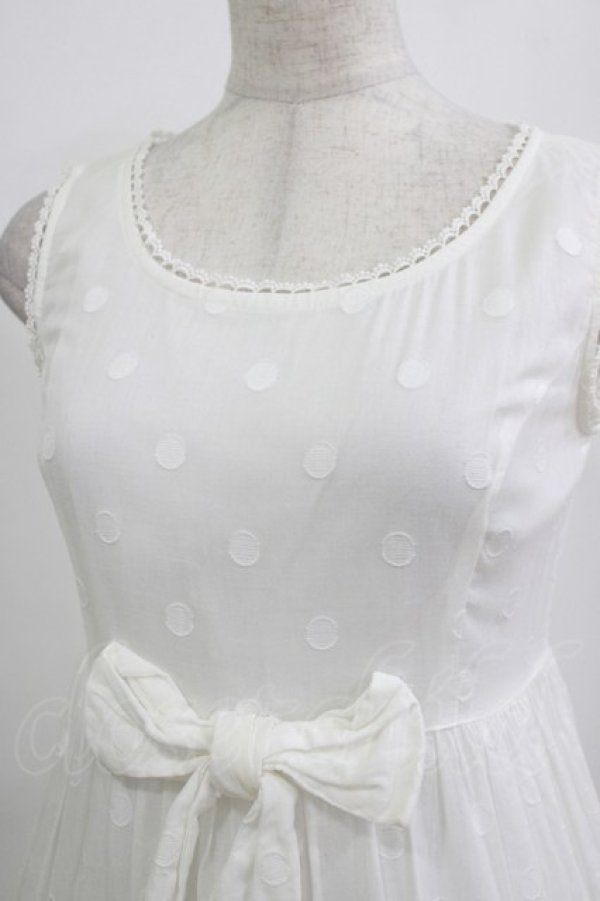 画像5: Emily Temple cute / ドビードットサンドレス  シロ H-26-01-09-1013-ET-OP-KB-ZH (5)