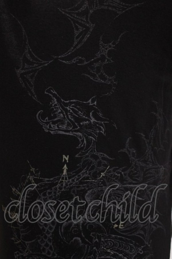 画像4: Ozz Croce / リブ切替ロングタンク  ブラック H-26-01-09-1016-OO-TO-KB-ZH (4)