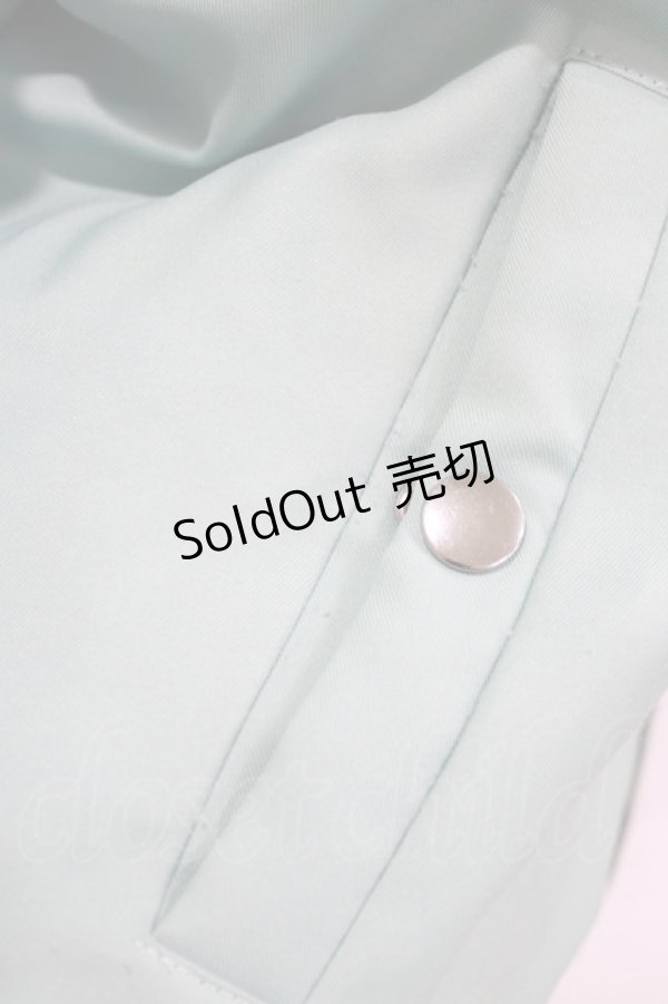 画像4: MILK / ドローストリングN3Bコート  ミント H-26-01-09-1020-ML-CO-KB-ZH (4)