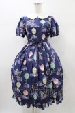 画像1: Melody BasKet / Sky Balloonラウンドカラーワンピース M ナイトネイビー H-26-01-10-029-LO-OP-KB-ZH (1)