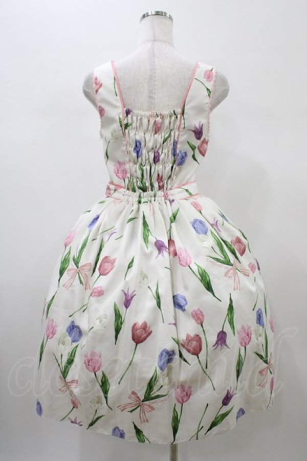 画像2: Emily Temple cute / Tulipセットアップワンピース  オフ H-26-01-10-032-ET-OP-KB-ZH (2)