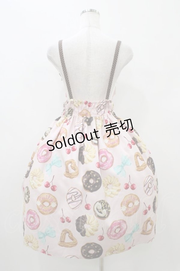 画像2: Emily Temple cute / manyドーナツキャミソールワンピース  ピンク H-26-01-10-033-ET-OP-KB-ZH (2)