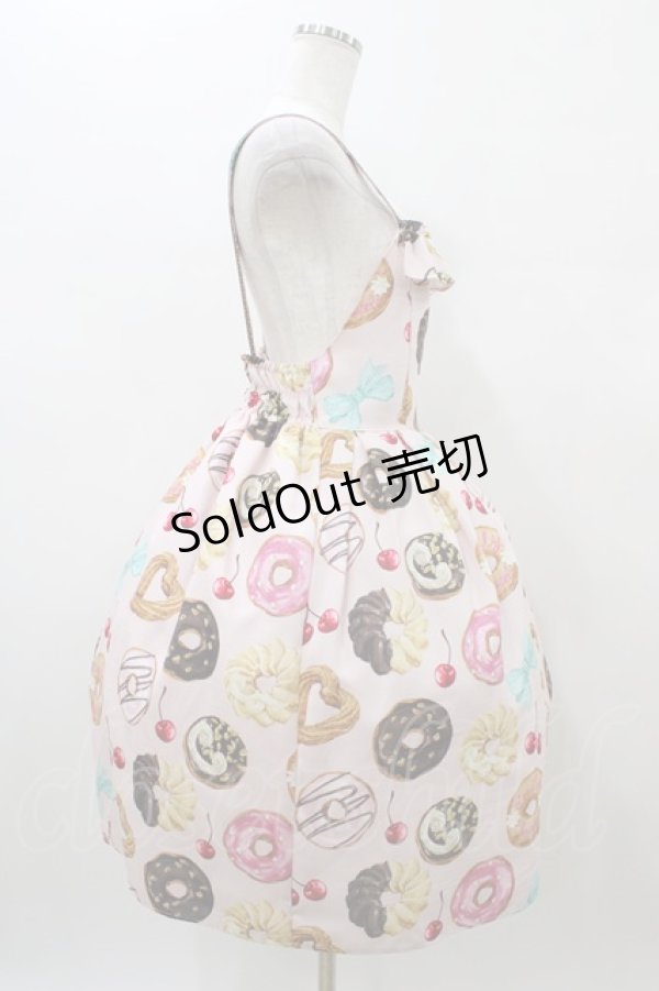 画像3: Emily Temple cute / manyドーナツキャミソールワンピース  ピンク H-26-01-10-033-ET-OP-KB-ZH (3)