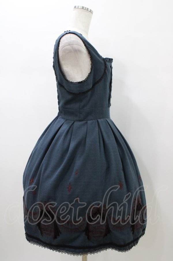 画像3: BPN / サーカス刺繍ワンピース M グリーン H-26-01-10-035-GO-OP-KB-ZH (3)