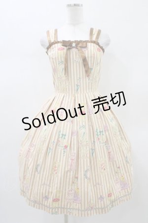 画像: Emily Temple cute / LuLuルームノースリーブワンピース  チャ H-26-01-10-036-ET-OP-KB-ZH