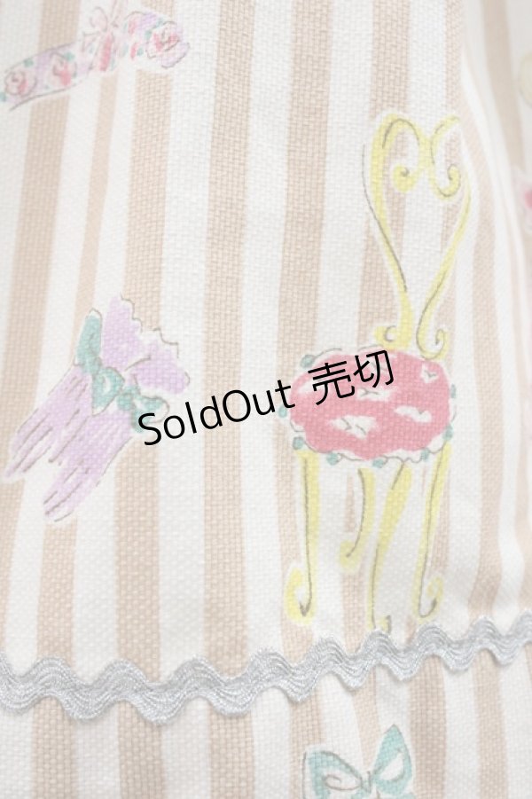 画像3: Emily Temple cute / LuLuルームノースリーブワンピース  チャ H-26-01-10-036-ET-OP-KB-ZH (3)