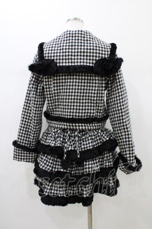 画像2: Jane Marple / 千鳥セーラージャケット＆スカート M 黒 H-26-01-10-039-JM-JA-KB-ZH (2)