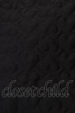 画像3: Candy Stripper / HEART QUILT SKIRT 1 黒 H-26-01-10-040-PU-SK-KB-ZH (3)