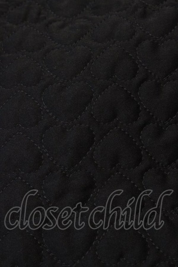 画像3: Candy Stripper / HEART QUILT SKIRT 1 黒 H-26-01-10-040-PU-SK-KB-ZH (3)
