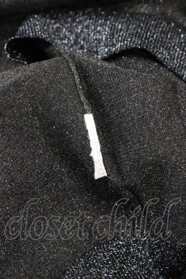 画像3: Candy Stripper / SEETHROUGH SAILOR KNIT  ブラック H-26-01-10-047-PU-TO-KB-ZH (3)