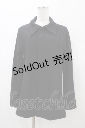 画像: h.ANARCHY / ウールジャケット  黒 H-26-01-10-051-HN-JA-KB-ZH