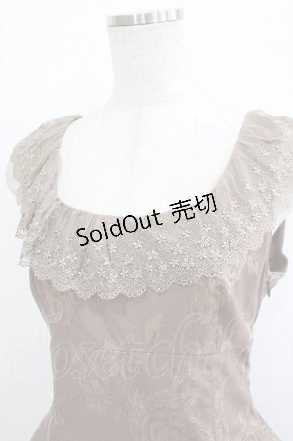 画像5: Victorian maiden / ラヴィニアバッスルワンピース Free ブラウン H-26-01-10-1002-CL-OP-NS-ZH (5)