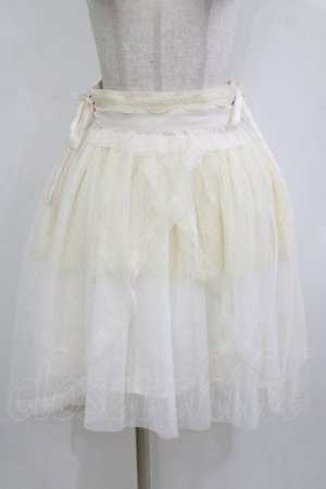 画像: axes femme POETIQUE / ハイウエストレイヤードスカート M オフ H-26-01-10-1027-AX-SK-NS-ZH