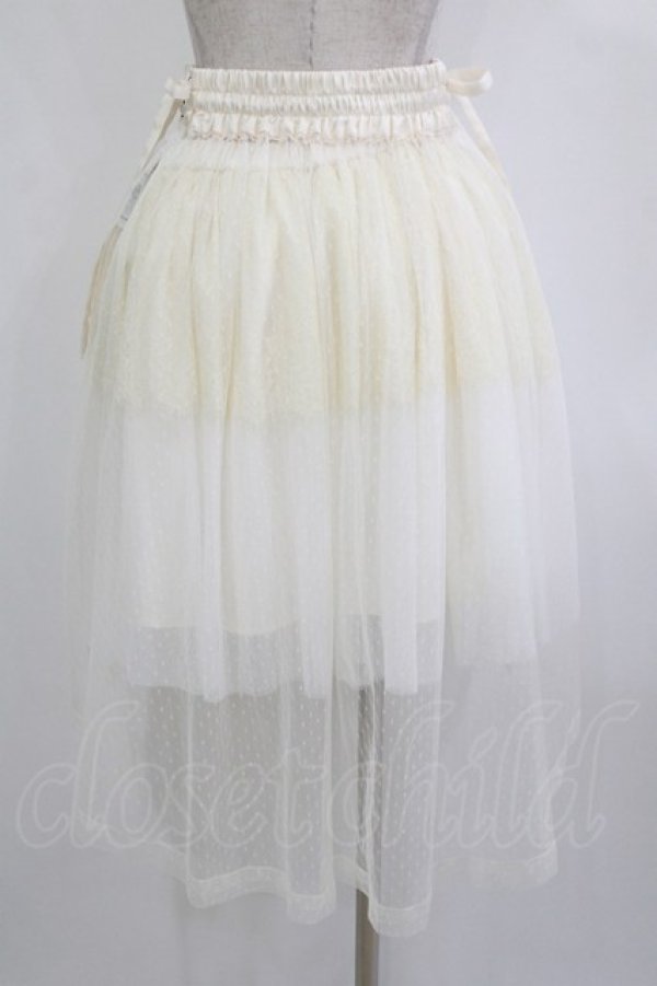 画像3: axes femme POETIQUE / ハイウエストレイヤードスカート M オフ H-26-01-10-1027-AX-SK-NS-ZH (3)