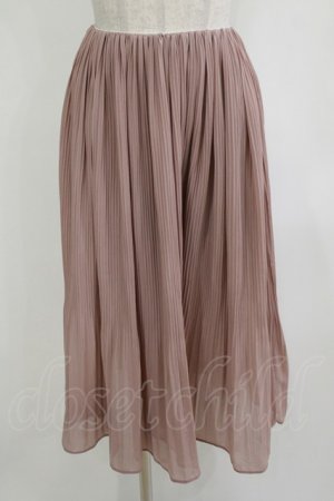 画像: Favorite / プリーツスカート Free ピンク H-26-01-10-1029-LO-SK-NS-ZH