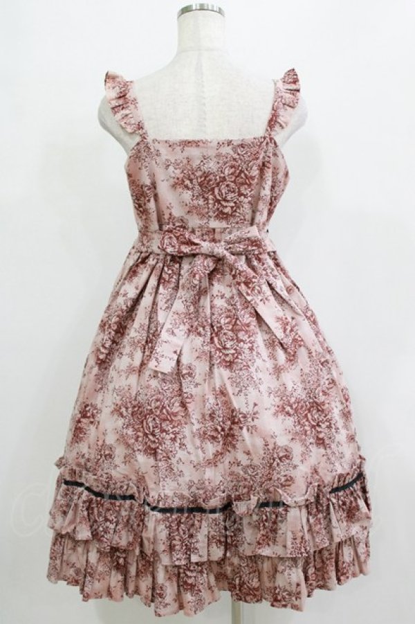 画像3: Princess Doll / ハイウエストの乙女なジャンパースカート Free ピンク H-26-01-10-1003-LO-OP-NS-ZH (3)