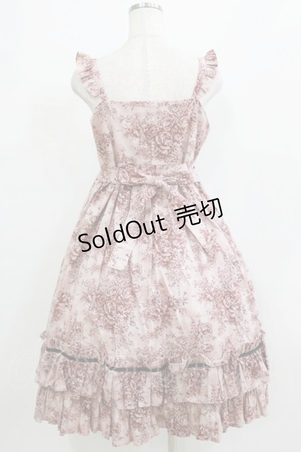 画像3: Princess Doll / ハイウエストの乙女なジャンパースカート Free ピンク H-26-01-10-1003-LO-OP-NS-ZH (3)