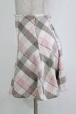 画像2: evelyn / ハイウエストチェックスカート Free ピンク H-26-01-10-1032-LO-SK-NS-ZH (2)