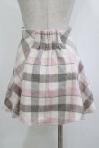 画像3: evelyn / ハイウエストチェックスカート Free ピンク H-26-01-10-1032-LO-SK-NS-ZH (3)