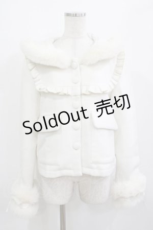 画像: MA*RS / レースアップセーラー襟ショートコート Free オフ H-26-01-10-1036-EL-CO-NS-ZH