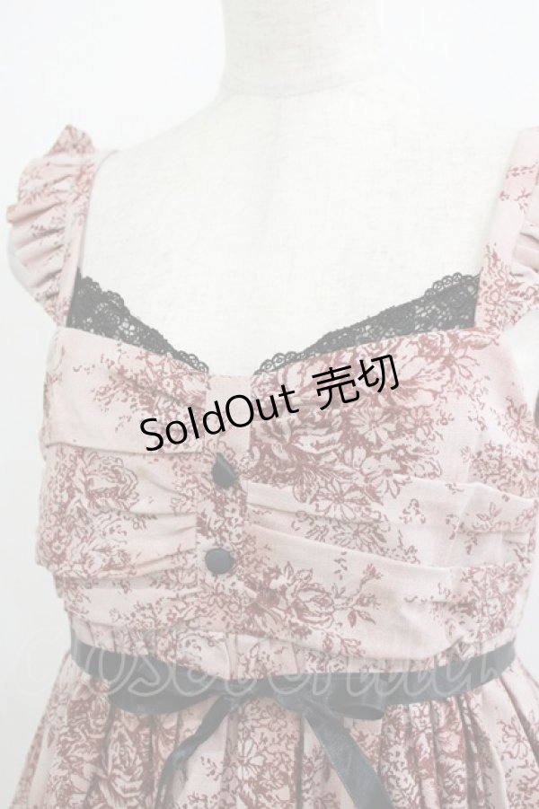 画像5: Princess Doll / ハイウエストの乙女なジャンパースカート Free ピンク H-26-01-10-1003-LO-OP-NS-ZH (5)