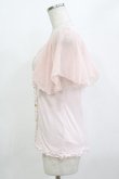 画像2: axes femme / シフォンフリルトップス M ピンク H-26-01-10-1054-AX-TO-NS-ZH (2)