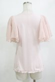 画像3: axes femme / シフォンフリルトップス M ピンク H-26-01-10-1054-AX-TO-NS-ZH (3)